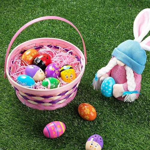 REJODA Papel de Relleno Arrugado para Regalos de Pascua en 6 Colores, 11 Oz, Ideal para Decorar Cestas y Fiestas, Ecológico y Reciclable - imagen 2