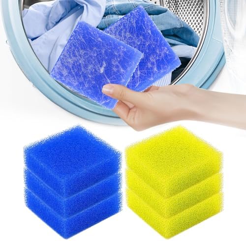 Removedor de Pelo de Mascotas 6PCS para Lavandería, Adhesivo Ultra para Secadora, Reciclable y Ecológico, Herramienta para Quitar Pelusa y Pelo de - imagen 1