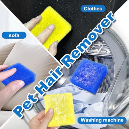 Removedor de Pelo de Mascotas 6PCS para Lavandería, Adhesivo Ultra para Secadora, Reciclable y Ecológico, Herramienta para Quitar Pelusa y Pelo de - imagen 2