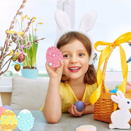 Soportes para Tarjetas de Regalo de Pascua - Paquete de 12 Fundas de Huevos de Pascua para Dinero y Tarjetas, Adornos para Fiestas Cristianas de - imagen 7