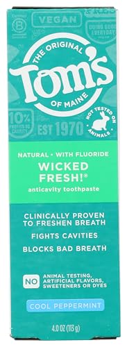 Pasta Dental Toms of Maine Wicked Fresh Cool Peppermint, 4 OZ - imagen 1