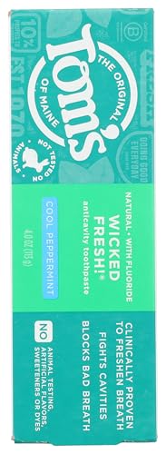 Pasta Dental Toms of Maine Wicked Fresh Cool Peppermint, 4 OZ - imagen 2