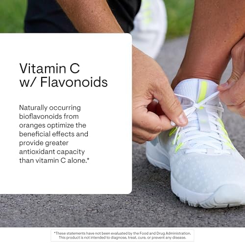 THORNE - Vitamina C 500 mg - Mezcla de Vitamina C y Bioflavonoides Cítricos de Naranjas - Apoya el Sistema Inmunológico, Energía Celular y Síntesis - imagen 4