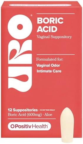 Suplemento Vaginal O Positiv URO con Ácido Bórico – Alivio Rápido y Control de Olores – Con Ácido Láctico y Aloe – Vegano, Sin Parabenos, Colorantes - imagen 1