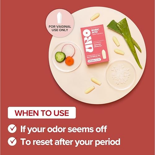 Suplemento Vaginal O Positiv URO con Ácido Bórico – Alivio Rápido y Control de Olores – Con Ácido Láctico y Aloe – Vegano, Sin Parabenos, Colorantes - imagen 4