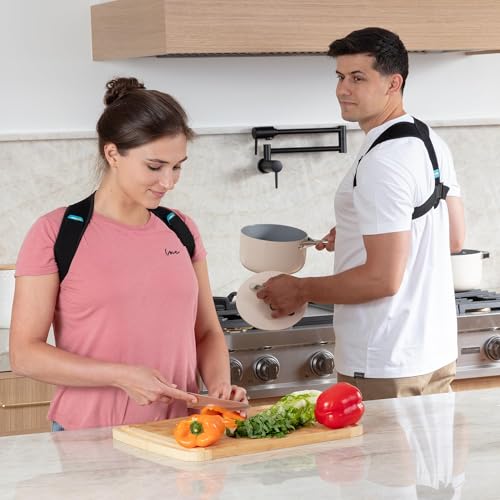 Corrector de Postura ComfyBrace - Faja Ajustable para Hombres y Mujeres - Soporte para la Espalda Media y Alta - Alivio de Dolor en Cuello, Hombros y - imagen 3