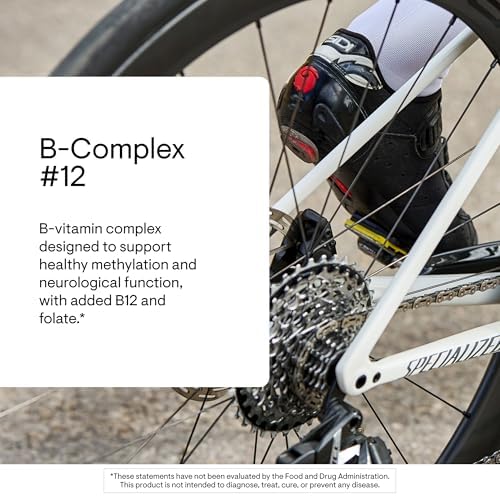 THORNE - B-Complex #12 - Suplemento de Complejo de Vitaminas B con Colina - Apoya la Energía Celular y el Sistema Nervioso Saludable - 60 Cápsulas - imagen 3