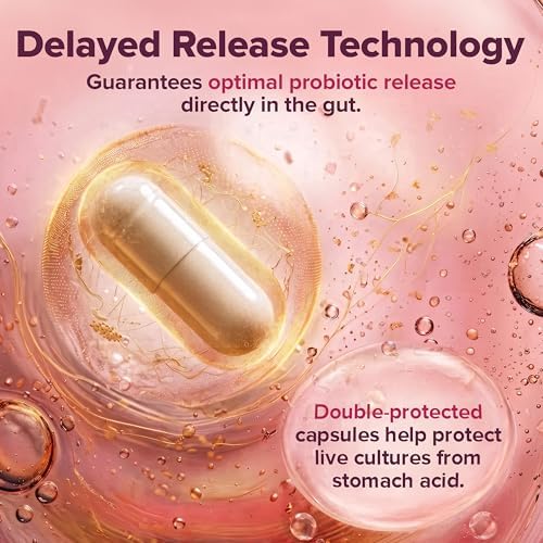 Probióticos Crudos para Mujeres Wholesome Wellness de Dr. Formulated, 100 Mil Millones CFUs, Cápsulas con Prebióticos y Enzimas Digestivas, - imagen 5