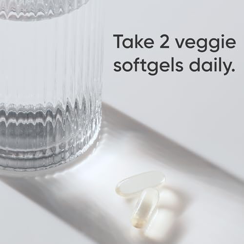 Sports Research Omega-3 Vegano Alternativa al Aceite de Pescado - Alto en DHA y EPA de Algas | No GMO y Certificado Vegano - 60 Cápsulas Veganas (Sin - imagen 2