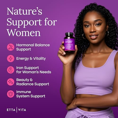 Suplemento de Órganos de Res Primal para Mujeres (Hecho en EE. UU.) con Shatavari, Maca, Ashwagandha y Vitex - Alimentado con Pasto para Utero, - imagen 2