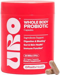 O Positiv URO Probiótico para Mujeres – Probiótico Todo en Uno para Salud Vaginal, Intestinal, de Piel y Oral – 20B+ CFUs, Raíz de Regaliz, Diente de - imagen 1