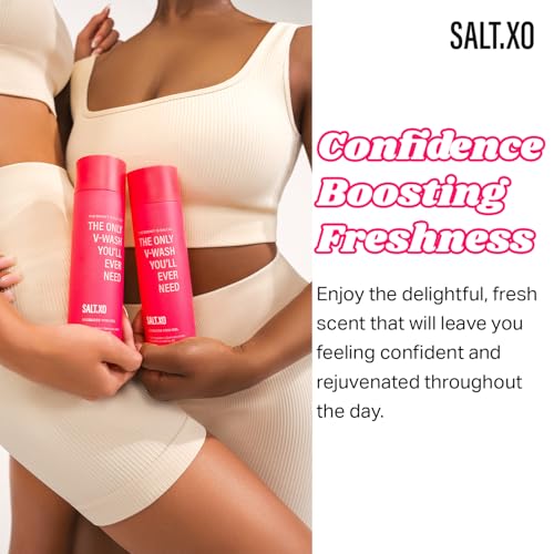 Gel de Lavado Yoni Sin Semillas salt.xo, Gel Natural para Cuidado Íntimo con Pepino y Aloe Vera, pH Balanceado, 8 Fl Oz, Libre de Crueldad - imagen 3