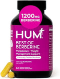 Suplemento HUM Berberina 1200mg, Potencia Pura para Bienestar Metabólico y Salud Digestiva, 60 Cápsulas con BioPerine para Máxima Absorción - imagen 1