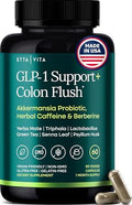 GLP-1 Soporte + Limpieza de Colon – Pérdida de Peso, Salud Digestiva y Energía – Supresor de Apetito y Quemador de Grasa – Berberina, Probiótico - imagen 1