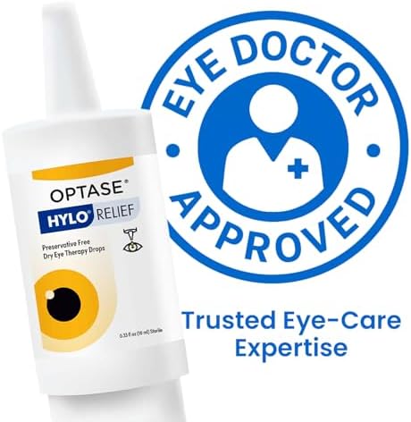 Optase HYLO Relief Gotas para Ojos Secos, 10 ml (0.33 fl oz), 300 Dosis - Gotas Sin Conservadores, Solución Hidratante Compatible con Lentes de - imagen 7