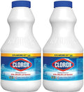 Clorox Limpiador Desinfectante Regular, Paquete de 2 Botellas de 24 oz, Blanqueador Líquido Concentrado, Elimina Moho, Manchas y Más - imagen 1