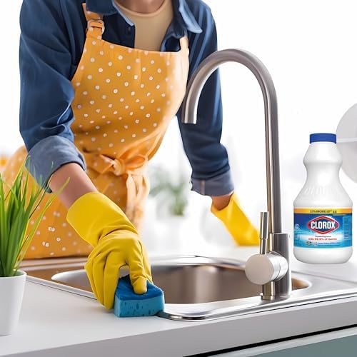 Clorox Limpiador Desinfectante Regular, Paquete de 2 Botellas de 24 oz, Blanqueador Líquido Concentrado, Elimina Moho, Manchas y Más - imagen 2