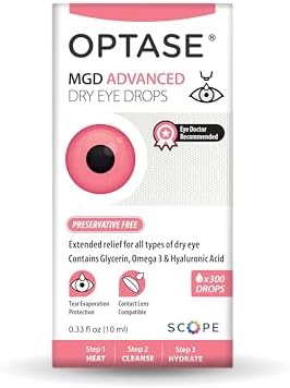 Optase MGD Gotas Avanzadas para Ojos Secos, 0.33 fl oz - Gotas Libres de Conservadores y con Lípidos - Lágrimas Artificiales Claras - Compatibles con - imagen 5