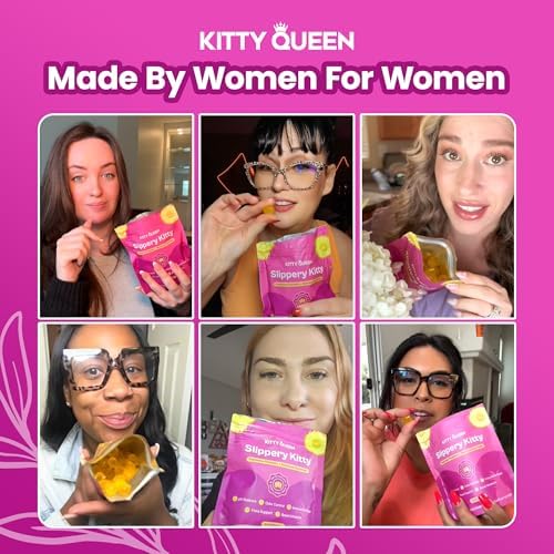 Gomitas Probioticas KittyQueen Slippery Kitty para Mujeres, Sabor Piña, Salud Vaginal, Equilibrio de pH, Control de Olores, 60 Unidades - imagen 7