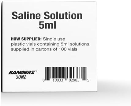 Solución Salina Bangerz Sunz 5ml, 100 unidades por caja - imagen 5