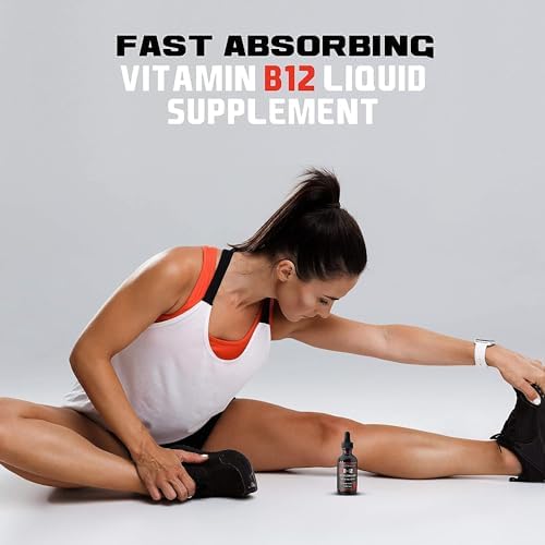VITBOOST Gotas Líquidas Veganas de B-12 – 60 x 5000 mcg Suplemento Sublingual de Methylcobalamin Sabor Frambuesa | Máxima Absorción y Energía | Sin - imagen 7