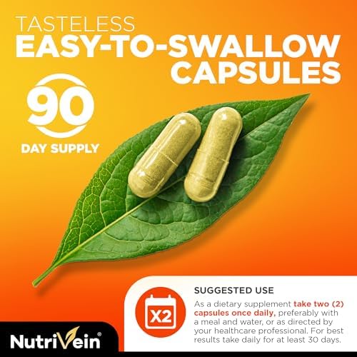 Suplemento de Vitamina C Liposomal Premium Nutrivein 1650mg - 180 Cápsulas: Alta Absorción y Dosis para Defensas del Cuerpo y Bienestar General - imagen 3
