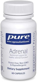 Suplemento Adrenal Cortex de Pure Encapsulations – Apoya la salud del cortisol, energía, moderación del estrés y función glandular – 60 cápsulas - imagen 1
