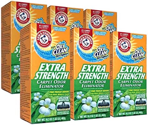Arm & Hammer 4SGM Nuevo 361970 Eliminador de Olores para Alfombras Extra Fuerte 16.3 oz (Paquete de 6) Descuento por Mayoreo - imagen 1