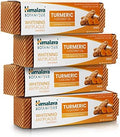 Pasta Dental Herbal Himalaya Botanique con Cúrcuma y Aceite de Coco, Blanqueadora, Sin Flúor, SLS y Sabores Artificiales, Vegana, 4 Oz, Paquete de 4 - imagen 1