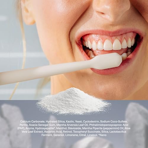 Polvo Blanqueador Boka para Dientes - Hidroxiapatita Nano, Ideal para Dientes Sensibles, Alternativa a Pasta Dental con Aceites Esenciales, - imagen 6