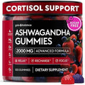 Gomitas de Ashwagandha – 120 piezas - 2000 MG de suplementos con L-Theanina, GABA, Magnesio, Zinc y Vitamina D3 – Sin azúcar, Veganas, No OGM – Apoyo - imagen 1