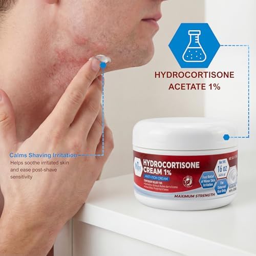 Crema Hidrocortisona MED Pride 1% a Granel 16 Oz - Alivio Máximo para Picazón por Eczema, Dermatitis, Erupciones y Picaduras de Mosquito - imagen 4