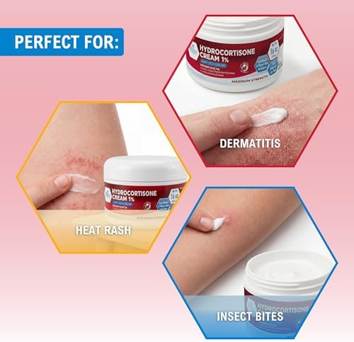 Crema Hidrocortisona MED Pride 1% a Granel 16 Oz - Alivio Máximo para Picazón por Eczema, Dermatitis, Erupciones y Picaduras de Mosquito - imagen 6