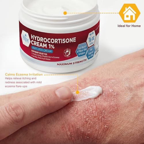 Crema Hidrocortisona MED Pride 1% a Granel 16 Oz - Alivio Máximo para Picazón por Eczema, Dermatitis, Erupciones y Picaduras de Mosquito - imagen 7