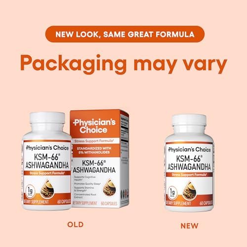 KSM-66 Ashwagandha en Polvo de Raíz - 1,000mg Orgánico con Pimienta Negra - 5% Withanolides - Apoyo para Estrés, Ánimo y Rendimiento - 60 Cápsulas - imagen 7