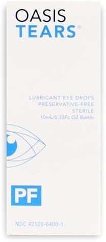 Oasis TEARS OT6400 PF Gotas Lubricantes Oculares Sin Conservadores para Alivio de Ojos Secos | Lágrimas Artificiales | 0.34 FL OZ (10 mL) - imagen 2
