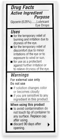 Oasis TEARS OT6400 PF Gotas Lubricantes Oculares Sin Conservadores para Alivio de Ojos Secos | Lágrimas Artificiales | 0.34 FL OZ (10 mL) - imagen 4