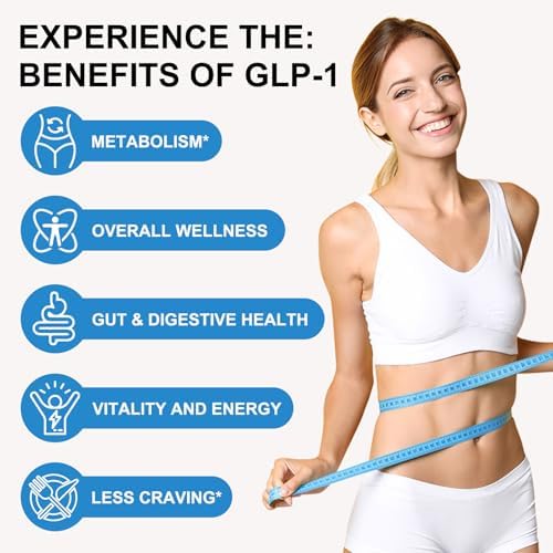 Suplemento GLP-1 - Prebióticos y Probióticos Múltiples para Apoyo del Apetito y Metabolismo, Fórmula Natural GLP1 Activate - 90 Cápsulas - imagen 4
