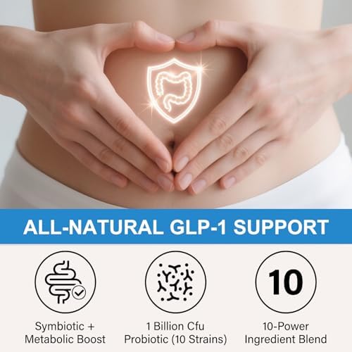 Suplemento GLP-1 - Prebióticos y Probióticos Múltiples para Apoyo del Apetito y Metabolismo, Fórmula Natural GLP1 Activate - 90 Cápsulas - imagen 6