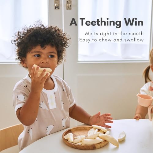 Naeiae Snack de Arroz Pop para Bebés y Niños Pequeños (100% Arroz Coreano, Sin Gluten, Sin Aceite) Alimento Saludable para Dentición, 5 Paquetes - imagen 5