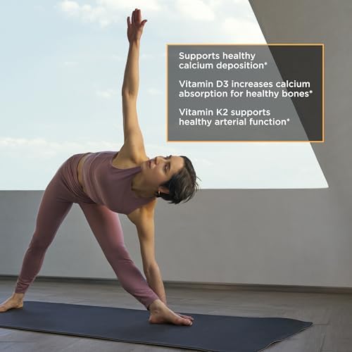 Integrative Therapeutics K2 + D3 - Suplemento para la Salud del Corazón y Fuerza Ósea - Vitaminas Diarias para Absorción de Calcio - 60 Cápsulas - imagen 5