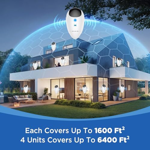 Repelente Ultrasonido Neatmaster 2026 Mejorado para Plagas e Insectos, Control de Cucarachas, Roedores, Mosquitos y Más, 4 Paquetes - imagen 7