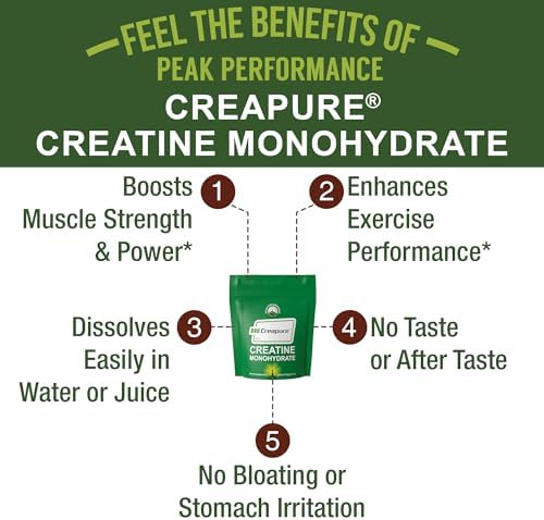 Creatina Monohidratada Creapure en Polvo. Creatina Alemana de Ultra Alta Pureza, Sin Sabor y Sin Azúcar. Suplemento Vegano para Hombres y Mujeres. - imagen 3
