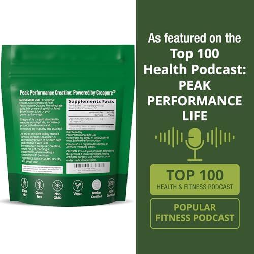 Creatina Monohidratada Creapure en Polvo. Creatina Alemana de Ultra Alta Pureza, Sin Sabor y Sin Azúcar. Suplemento Vegano para Hombres y Mujeres. - imagen 6