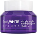 PurelyWHITE DELUXE, Polvo Iluminador Simply Purple - Oculta Manchas, Sin Sensibilidad - Polvo Blanqueador Seguro para Esmalte, Ideal para Café, Té, - imagen 1