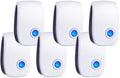 Repelente Ultrasónico de Plagas 2026, 6 Piezas, Control Electrónico para Ratones, Insectos y Cucarachas, Ideal para Uso Interior - imagen 1
