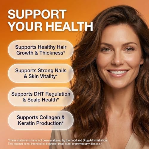 Cápsulas de Aceite de Semilla de Calabaza Clean Nutra + Suplementos de Biotina, Colágeno, MSM, Ácido Hialurónico y Más para el Cabello - 60 Píldoras - imagen 2