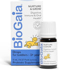 BioGaia Nurture & Grow para Niños | A partir de 1 Año | Probiótico Líquido Sin Alérgenos | Beneficios Digestivos, Inmunitarios y de Salud Oral | - imagen 1
