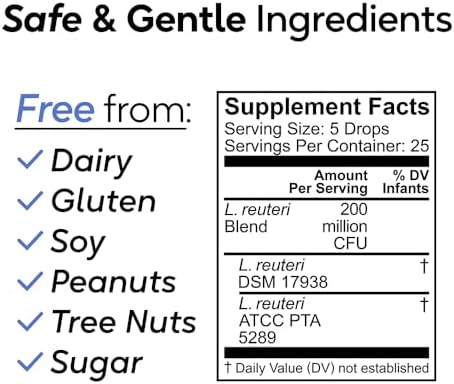 BioGaia Nurture & Grow para Niños | A partir de 1 Año | Probiótico Líquido Sin Alérgenos | Beneficios Digestivos, Inmunitarios y de Salud Oral | - imagen 6