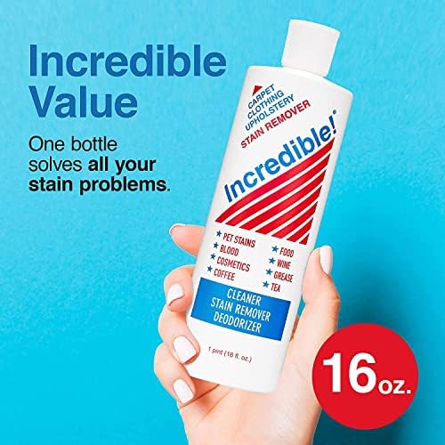 ¡INCREÍBLE! Quitamanchas Instantáneo - Elimina Manchas Nuevas y Viejas - Sangre, Vino Tinto, Café, Orina, Cosméticos, Manchas de Mascotas y Olores - - imagen 4